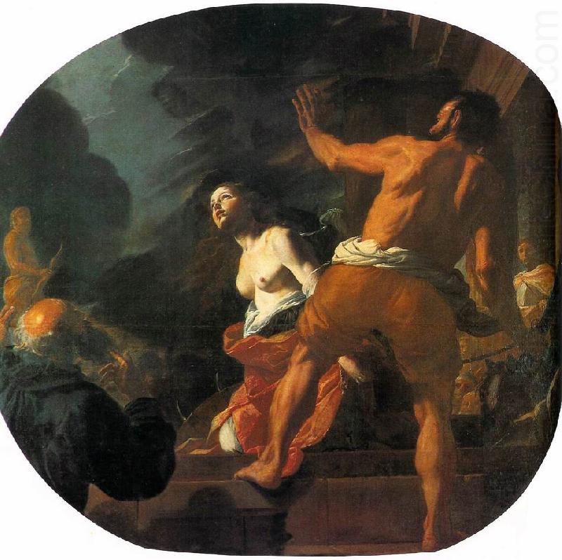 Beheading of St. Catherine ag, PRETI, Mattia